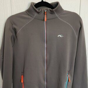 Gray KJUS zip up
